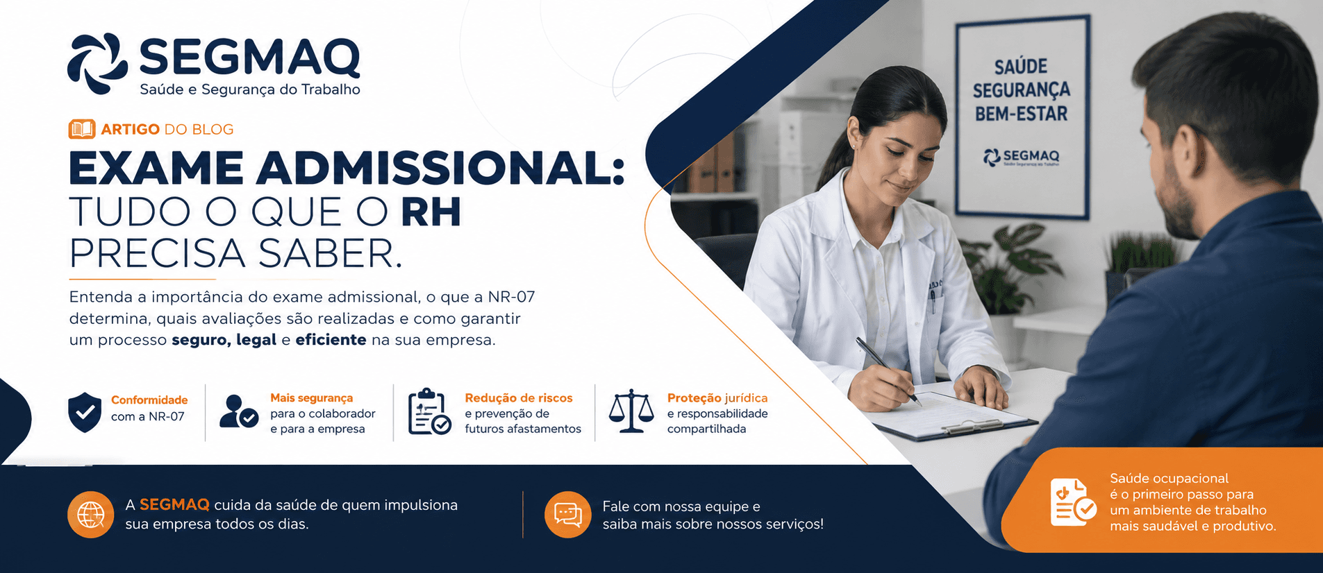 Exame admissional: tudo o que o RH precisa saber