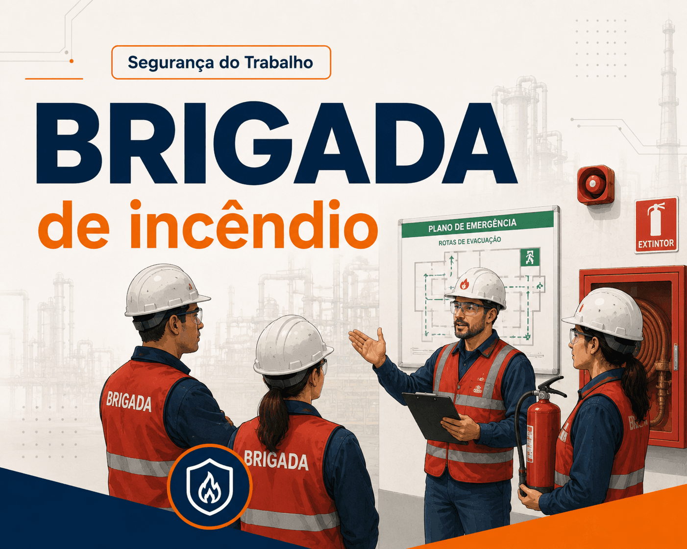 Brigada de incêndio: obrigações legais e como montar a sua